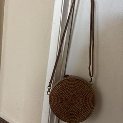 The Max Straw Beach Purse