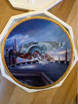 Hamilton Collection Star Trek/ Star Wars Plates