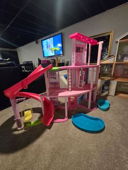 Barbie Dream House,  Doll House. And Accessories