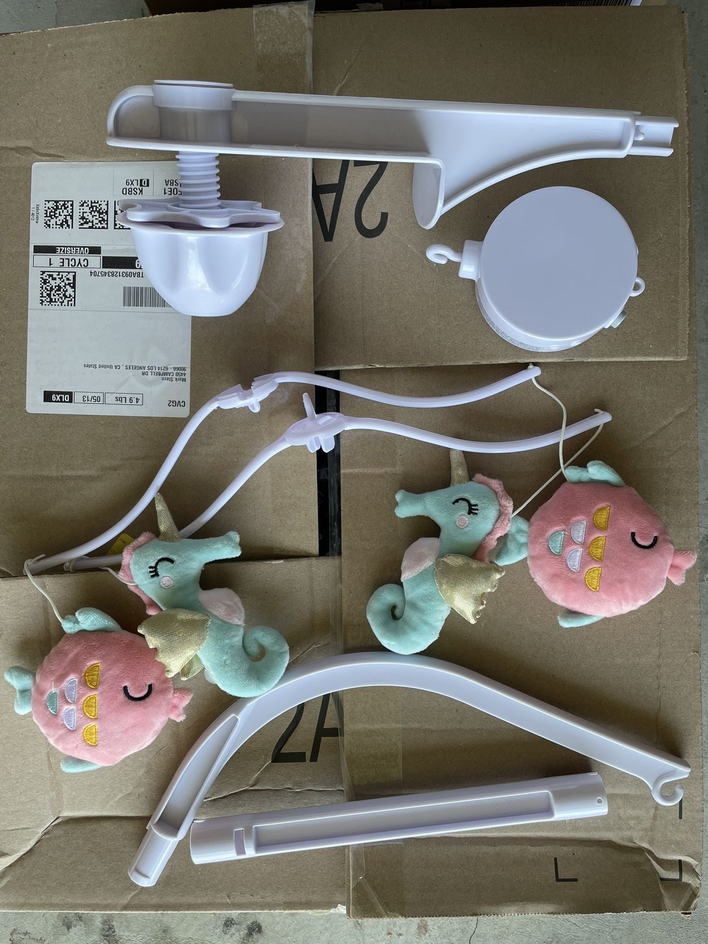 Musical Baby Crib Mobile, Ocean Theme