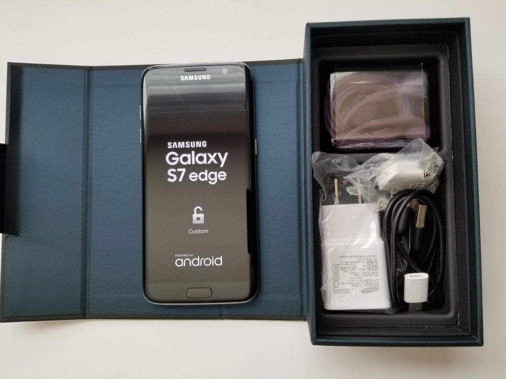Samsung Galaxy S7 EDGE VERIZON with BNIB Gear Fit 2