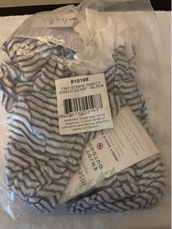 Tiny Stripe Insect Shield Scarf - Black