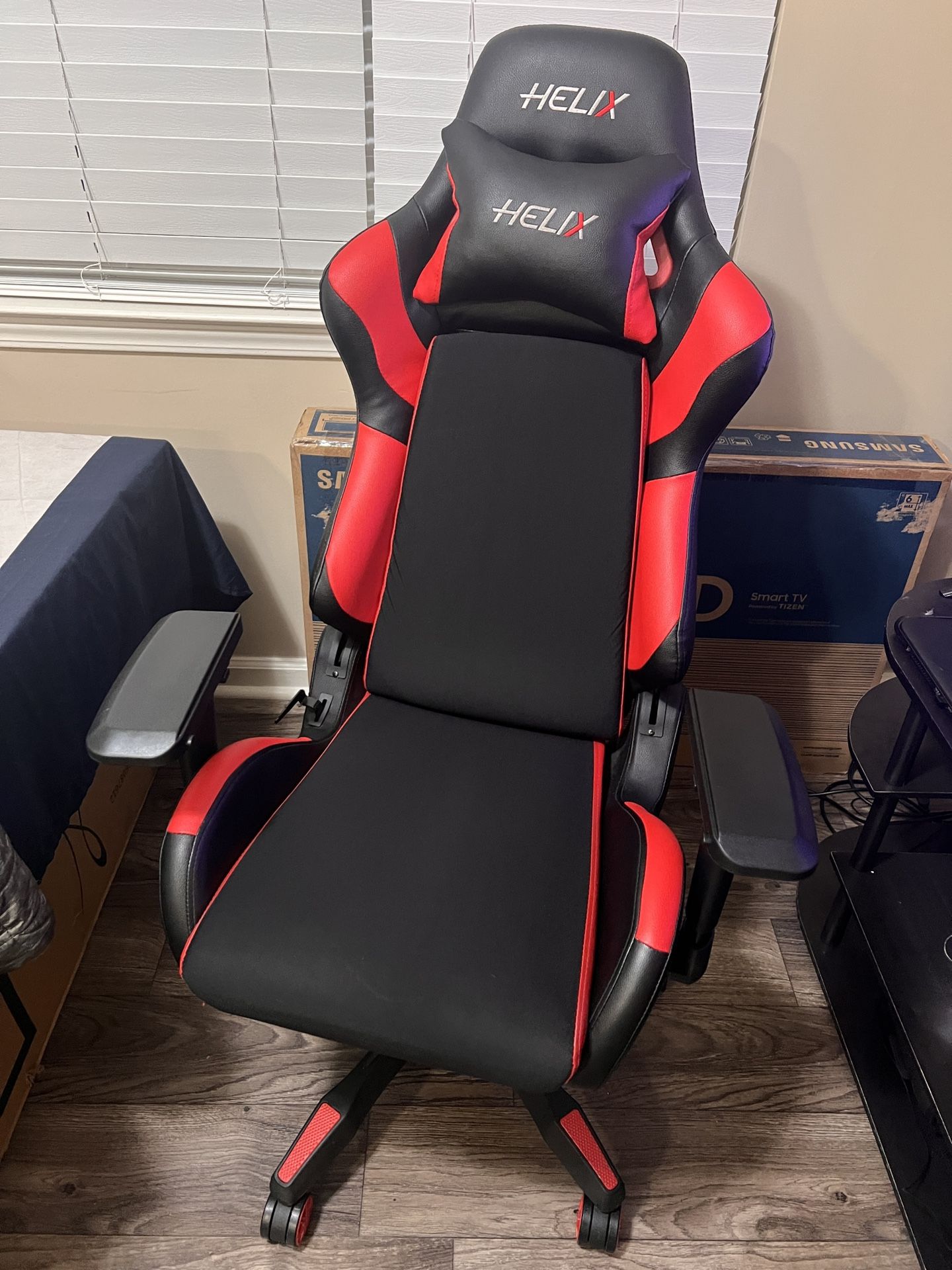 Helix Red Pc Gaming Chair