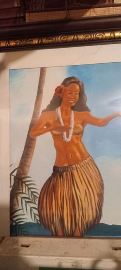 Large Painting HAWAII.
