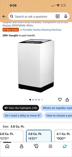 Portable washer