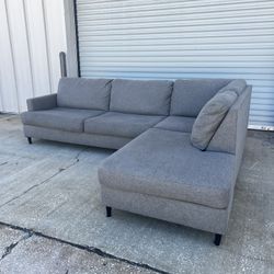 Gray Modern Sectional Couch