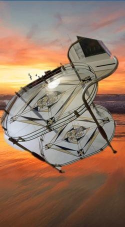 Collectible Antique Mid-century Modern Tea Cart