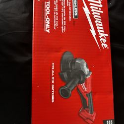 M18 18V Lithium-Ion Brushless Cordless 4-1/2 in./5 in. Grinder w/Paddle Switch (Tool-Only)