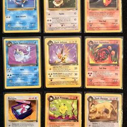 Team Rocket Pokemon Card Collection 🚨🦖 •27 Cards Total $120 🔥📈