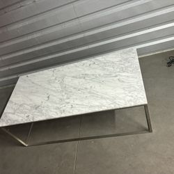 REAL MARBLE COFFEE TABLE