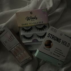 Girly Makeup, Lashes, Nails Kit Gift- Custom! 