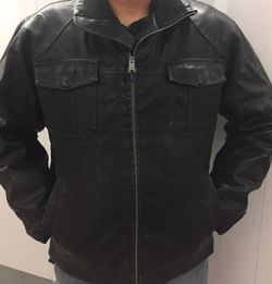 Arizona men jacket leather size L