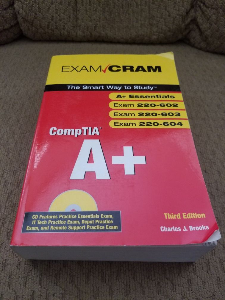 CompTia A+ Certification Manual W/ CD