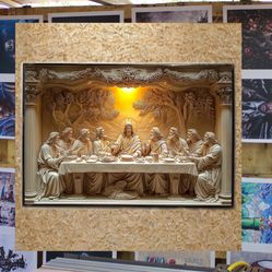 Framed poster ready to hang 