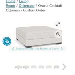 Oversized Ottoman