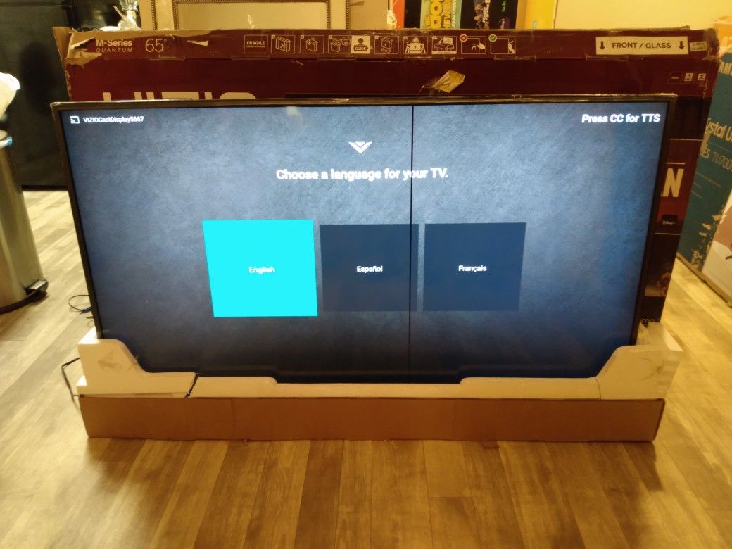 65 Inch Vizio 4k Smart Tv *Read Description*