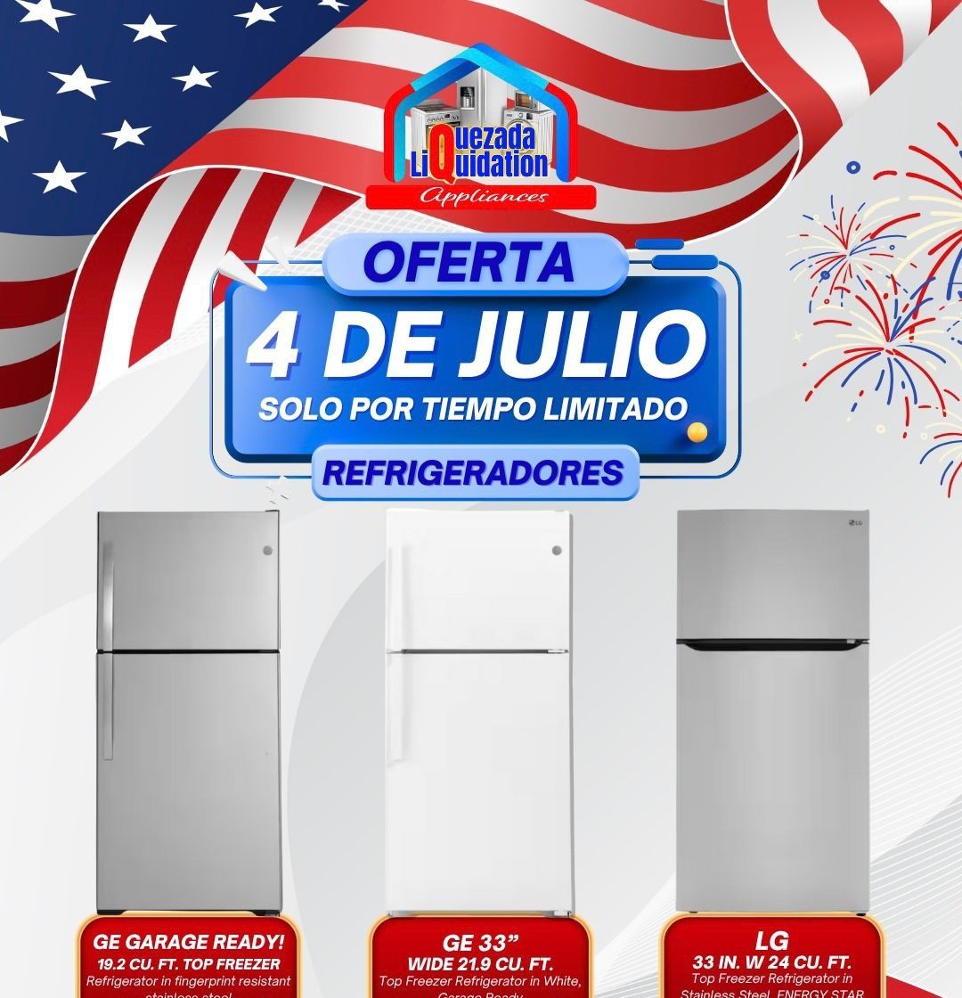 Refrigerators Top Freezer In Stainless Steel & White