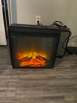 Electric Fireplace Heather Insert