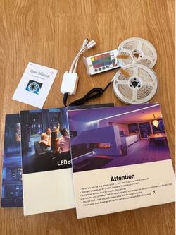 RGB LED Strip Lights Complete Set