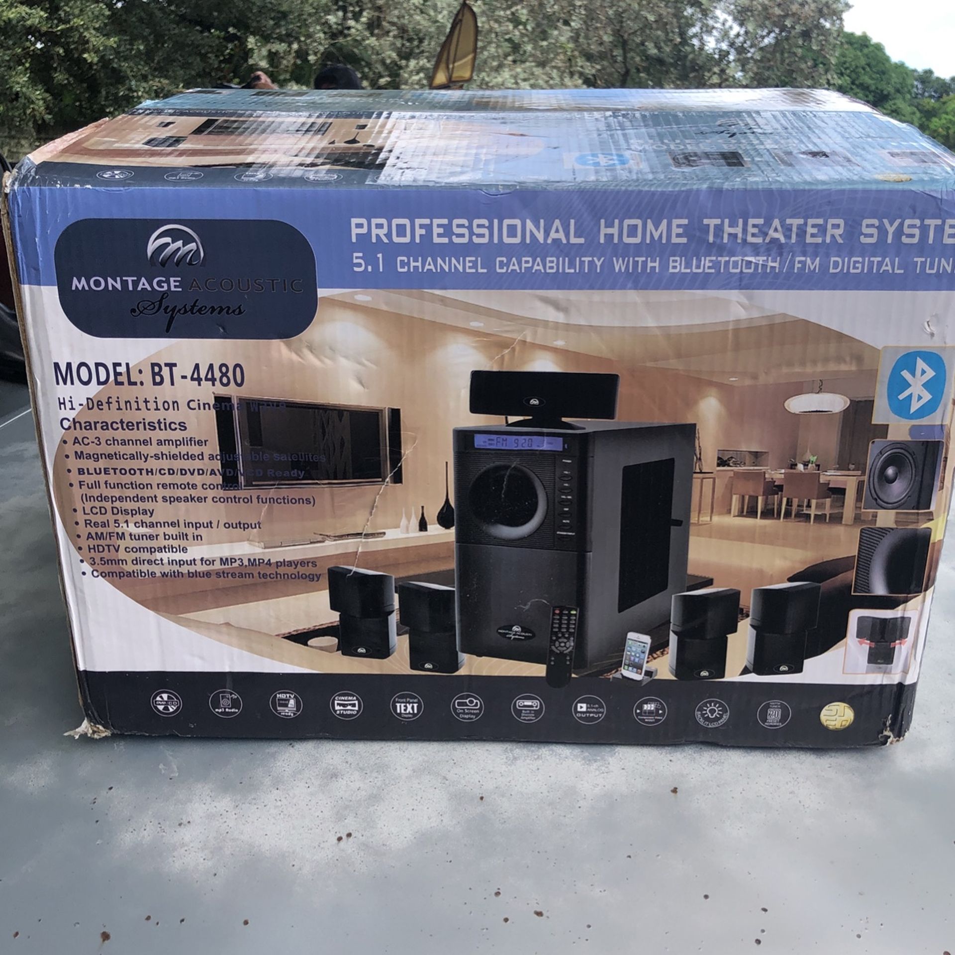 Montage, Acoustic Systems, Professional, Home Theater System