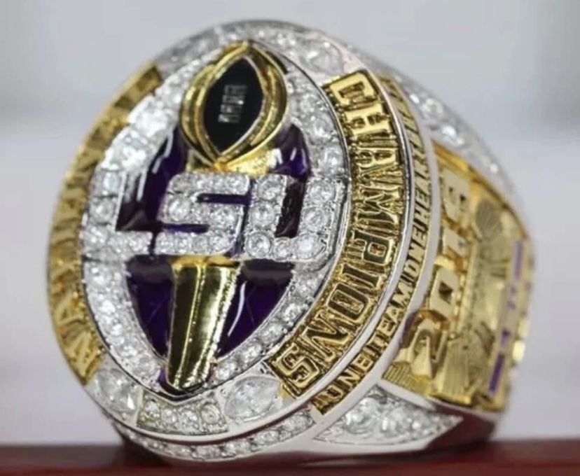 NCAA 2019 LSU Championship Ring