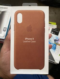 Leather IPhone XR/X Case