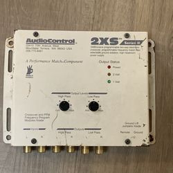 AudioControl 2XS Series II Electronic Crossover (audio control 2)