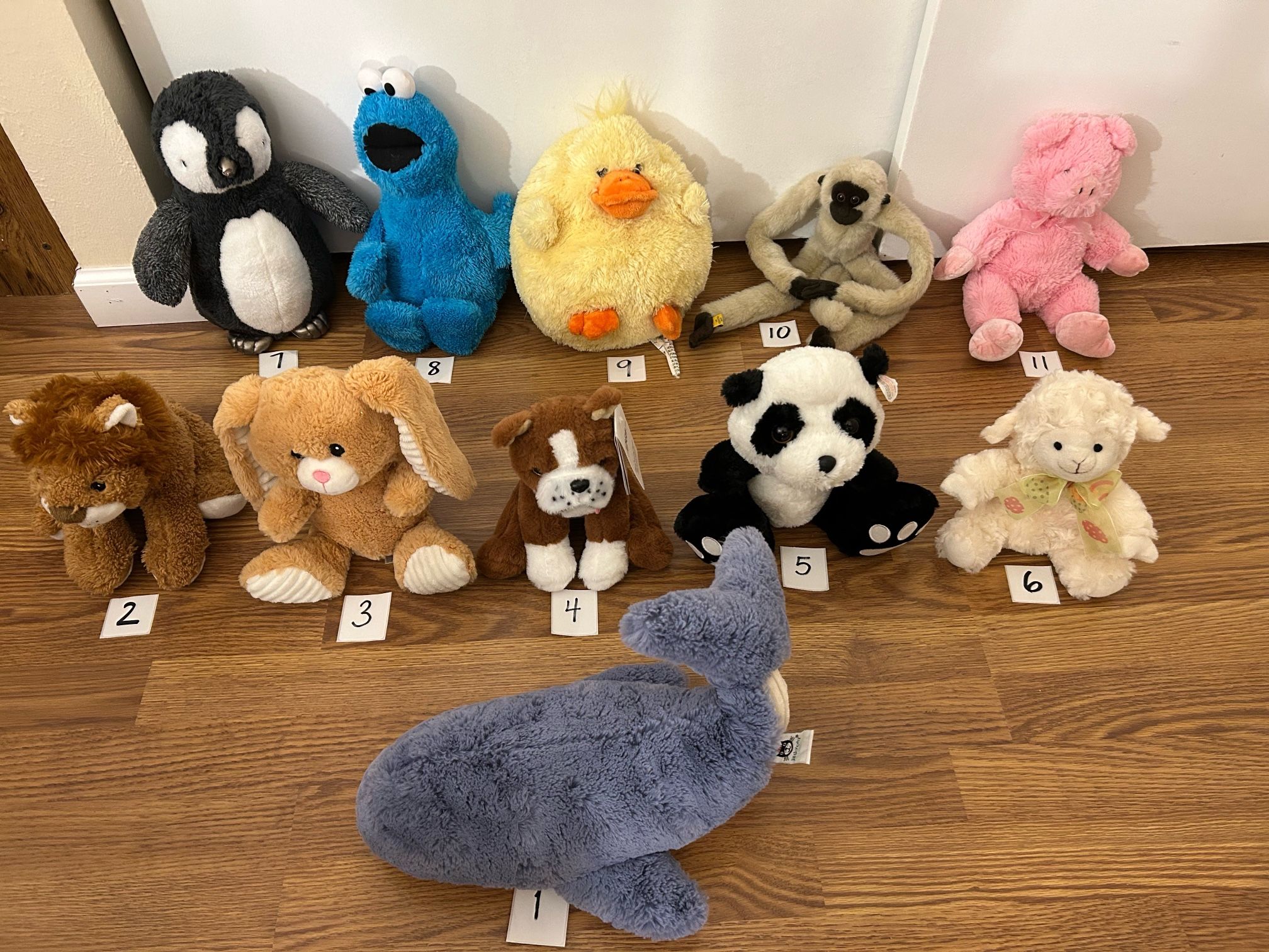 Assorted Stuff Animals
