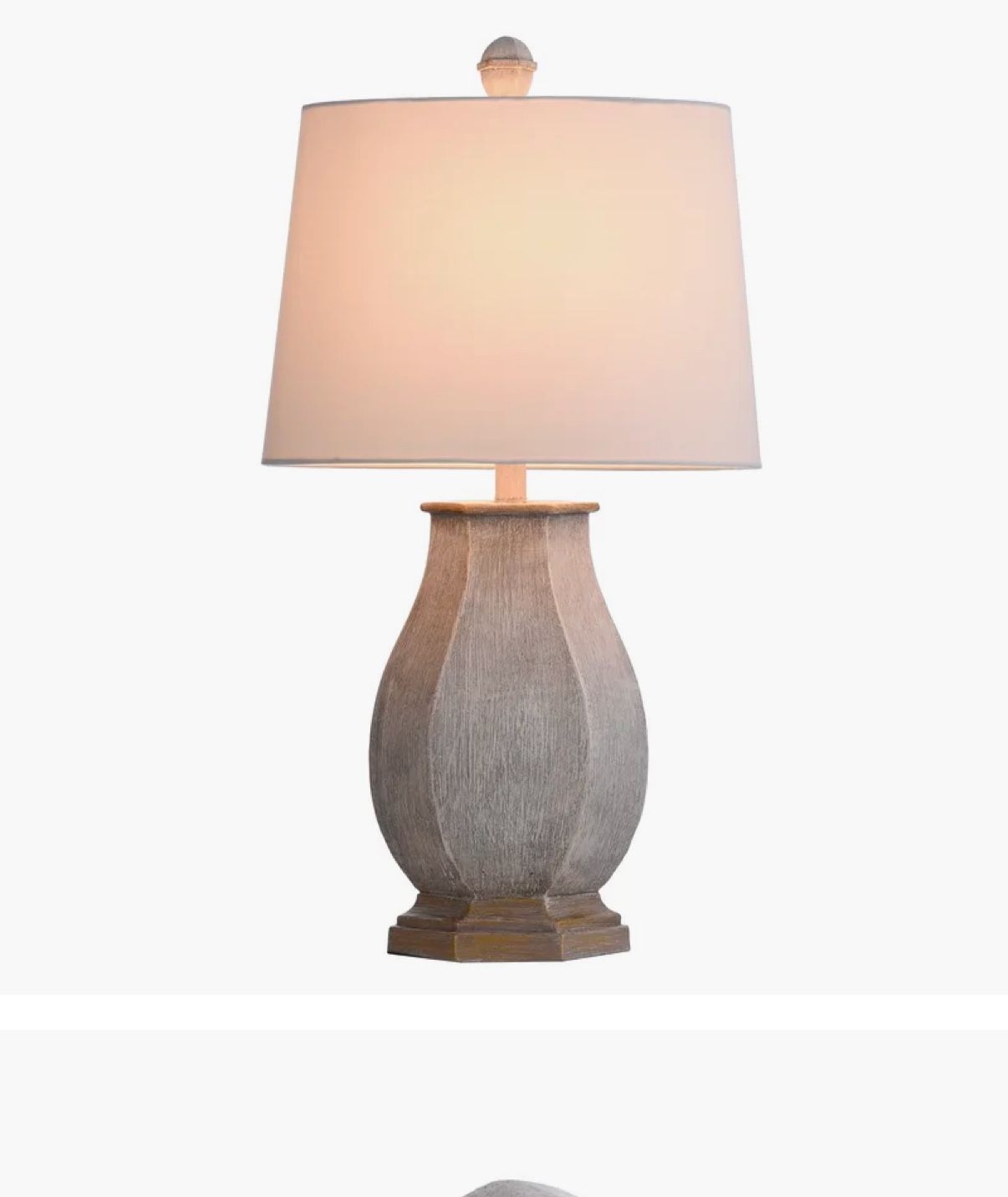 Resin Table Lamp