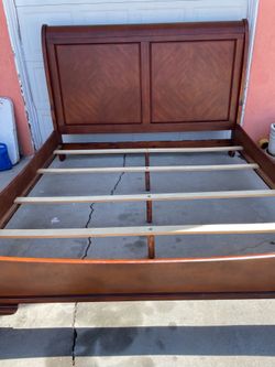 Bed frame size King