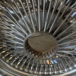 Set of 15”s wire wheels 