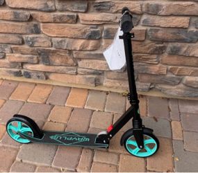 Kids Scooter Black and Teal
