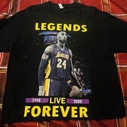 Kobe Bryant Size large 