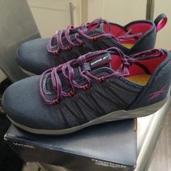 Size 10 Wide Steel Toe Reeboks