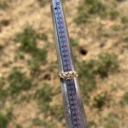 10K Small Nugget Ring 