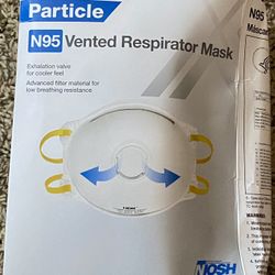 HDX Particle N95 Vented Respirator Mask