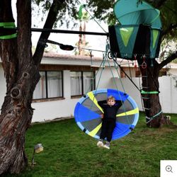 The Instant Tree Branch & Freestyle Adventure Swing (Hammacher Schlemmer)