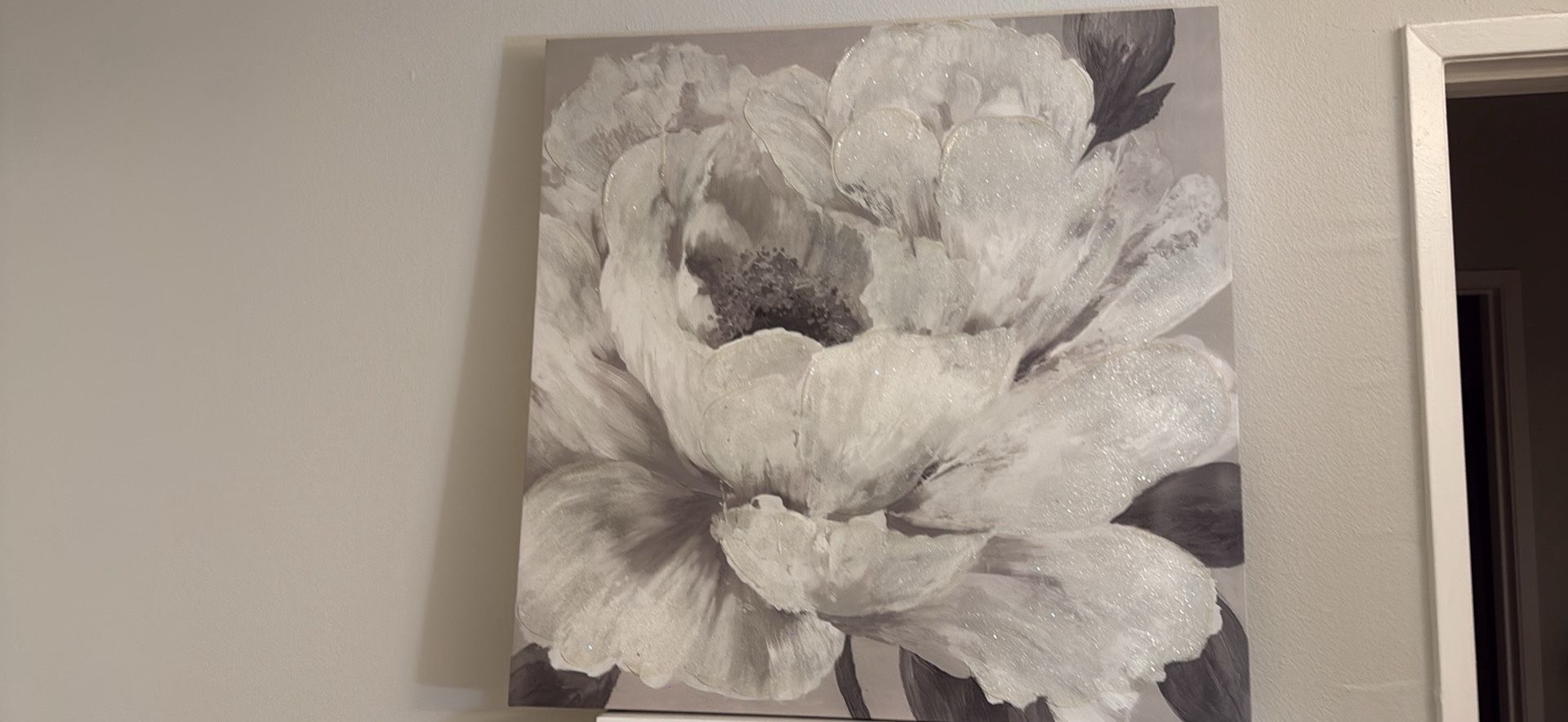 Floral Canvas Painting-Modern Art