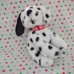 Habitat for Humanity Dog Limited Edition "Brick" Like New 10" Dalmatian Plush