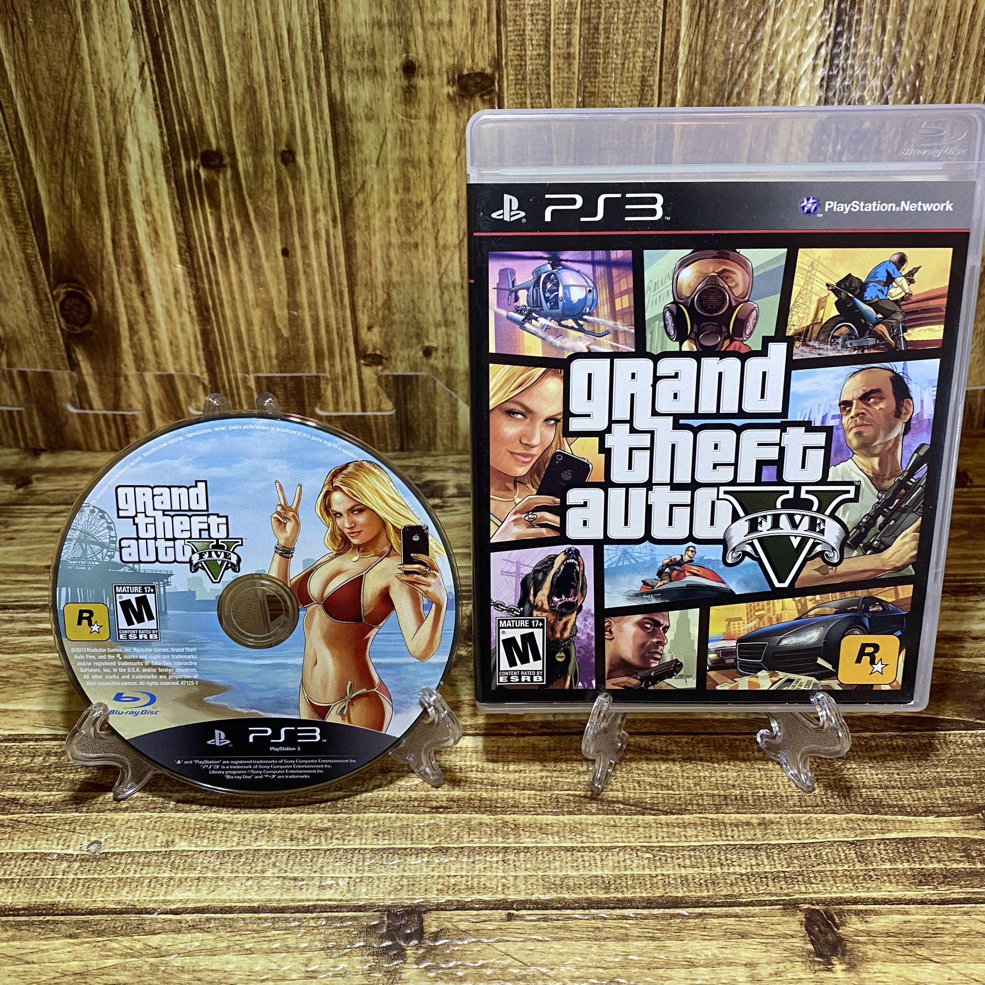 Grand Theft Auto V - GTA 5 - With Map & Manual - Playstation 3 / PS3