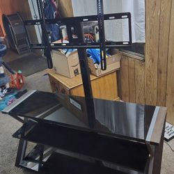 Glass Entertainment Stand 