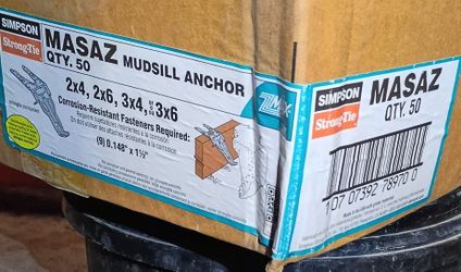Mudsill anchor