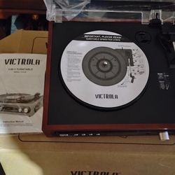 Victrola 3 In 1 Turntable, BT, Radio