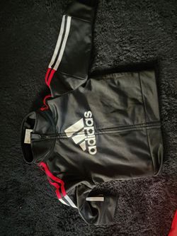 Used baby infant  9 months black/red Adidas jacket