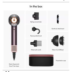 Dyson Nural Hair Dryer 