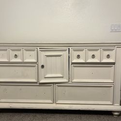 White dresser