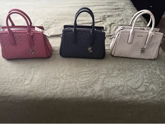 MK Small Signature Logo Satchels