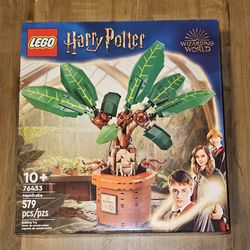 LEGO Harry Potter Mandrake Figure & Pot Plant Toy 76433