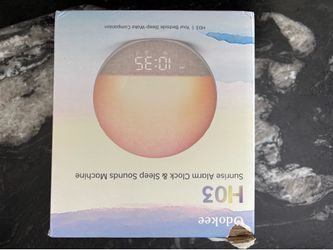 Okodee Sunrise Alarm Clock/White Noise Machine