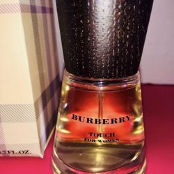 Burberry Touch Eau De Parfum Perfume Women 3.3 Oz Floral Long Lasting Fragrance Jasmine Birthday Gift